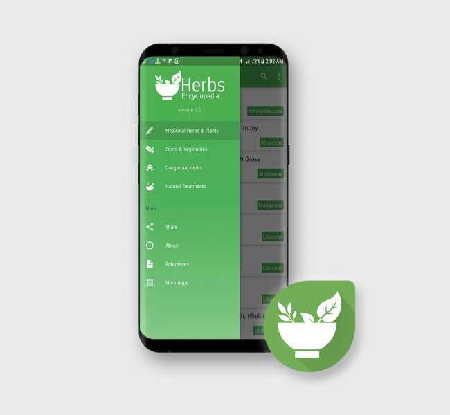 E-STEPS | Herbs Encyclopedia app