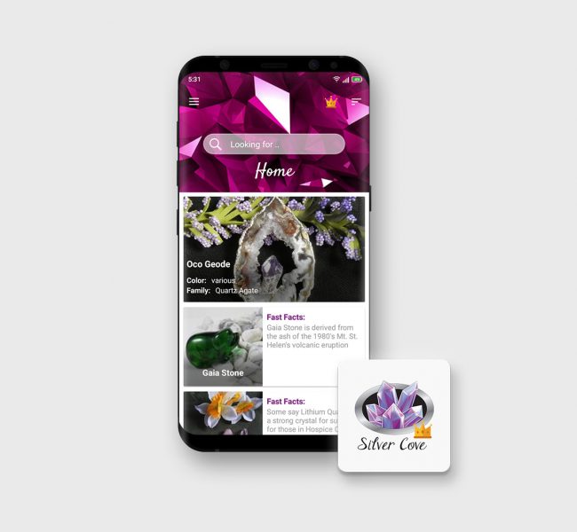 E-STEPS | Crystal Encyclopedia App